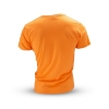 Picture of T-shirt, man, orange,wording