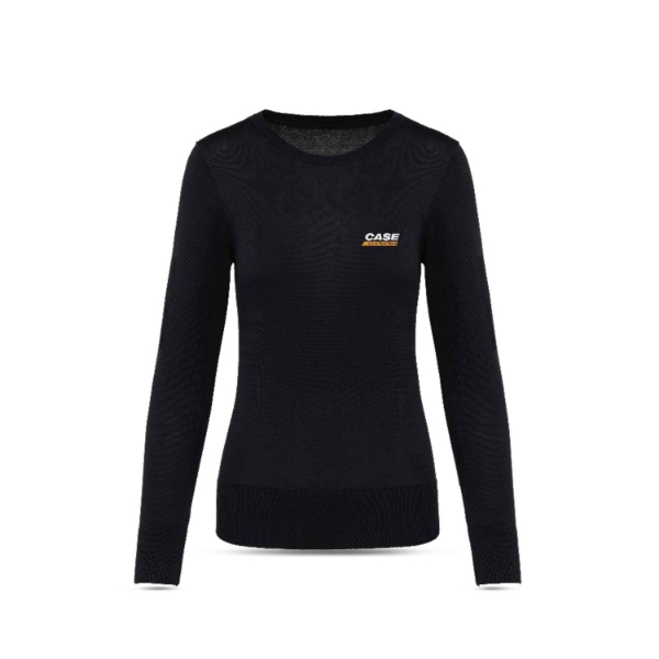 Picture of Crew neck jumper, black, (Ladies)